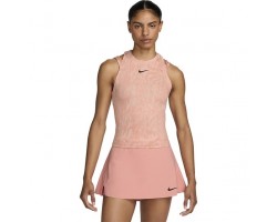 Женская теннисная майка Nike Dri-Fit Slam Tennis Tank-Top оранжевая