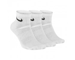 Носки Nike Everyday Cushion Ankle Socks Unisex черные и белые