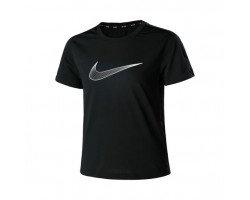 Чёрная футболка Nike Dri -Fit  для девочек