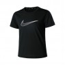 Чёрная футболка Nike Dri -Fit  для девочек