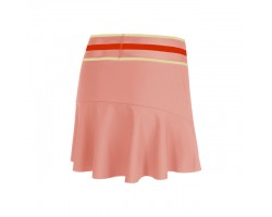 Теннисная юбка Nike Dri-Fit Slam Tennis Skirt оранжевая-foto2
