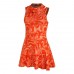 Платье женское Dri-Fit Slam Tennis Dress Оранжевое