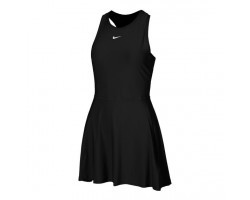 Женское теннисное платье Nike Dri-Fit Club Dress черное..