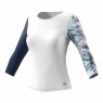 Женская теннисная футболка Adidas  Advantage 3/4 Sleeve Top