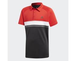 Детская теннисная футболка-поло Adidas Colorblock Club