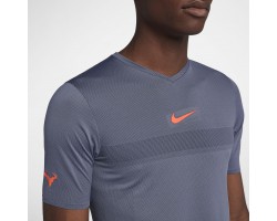 Мужская теннисная футболка с коротким рукавом Nike Court AeroReact Rafa-foto5