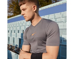 Мужская теннисная футболка с коротким рукавом Nike Court AeroReact Rafa-foto2