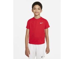 Теннисная футболка с коротким рукавом для мальчиков школьного возраста Nike Court Dri-FIT Victory