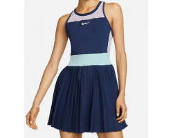 Женское платье для корта Dri -Fit Slam, Темно-синее, розовое-foto2