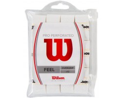 Намотки теннисные Wilson Pro Perforated 12P - white